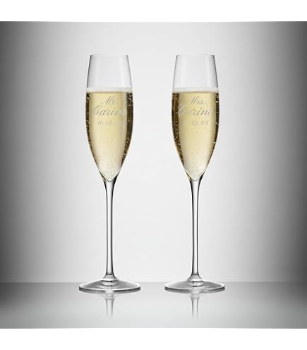 Amazon.com | Waterford Wishes Beginnings Toasting Flute Pair